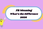 FB Meaning