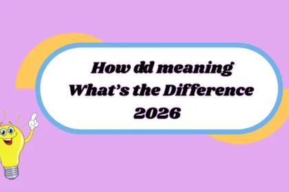 how dd meaning