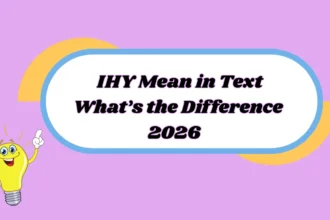 IHY Mean in Text
