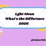 Lght Mean