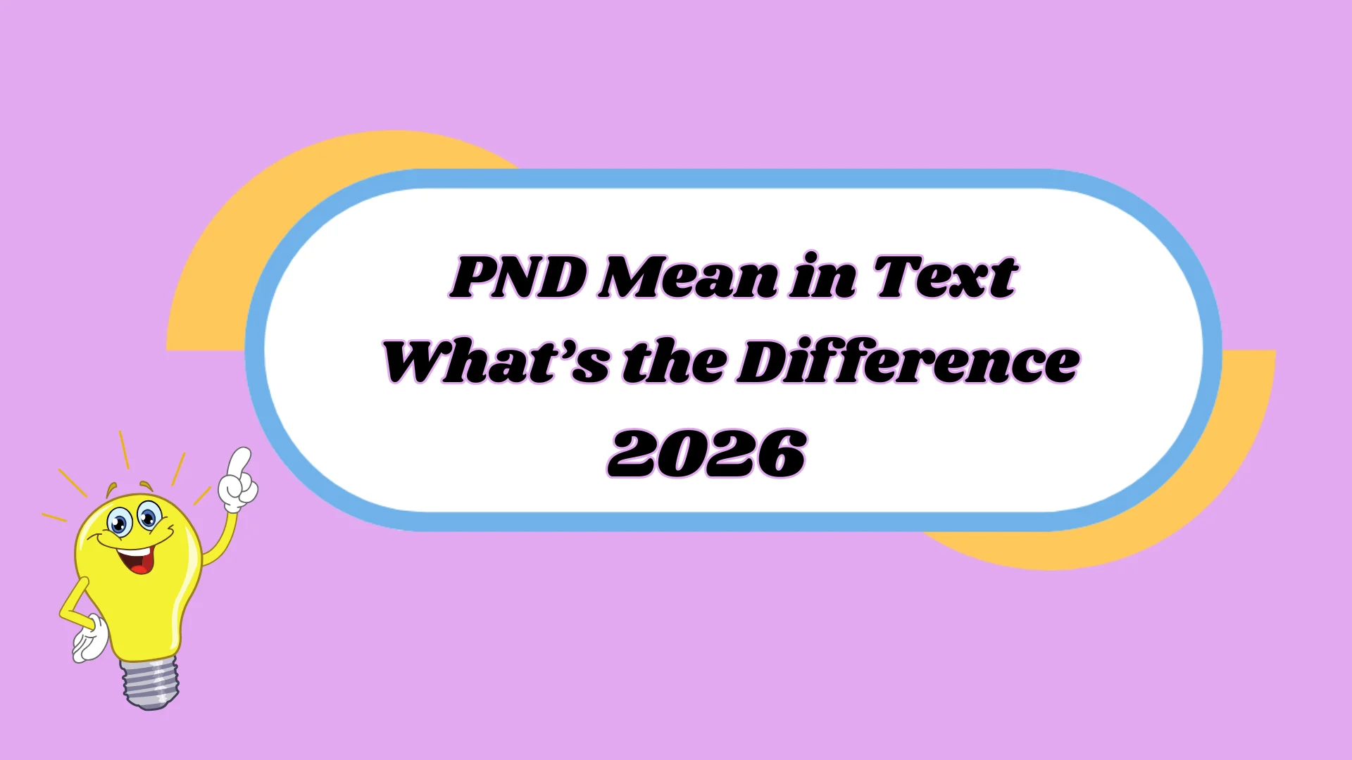 PND Mean in Text