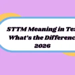 STTM Meaning in Text