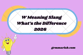 W Meaning in Text