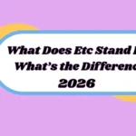 What Does Etc Stand For