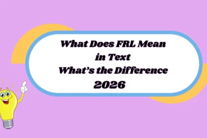 what does frl mean in text