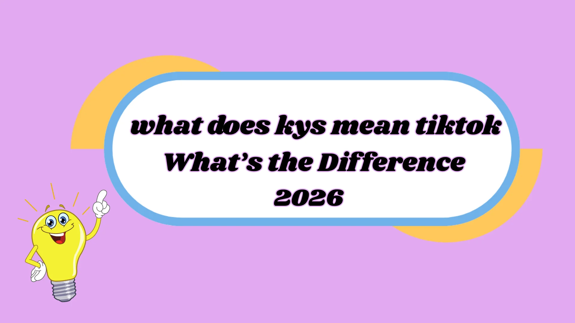 what does kys mean tiktok
