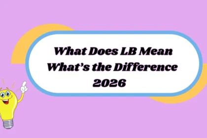 What Does LB Mean