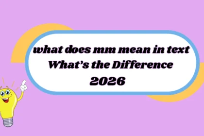 what does mm mean in text