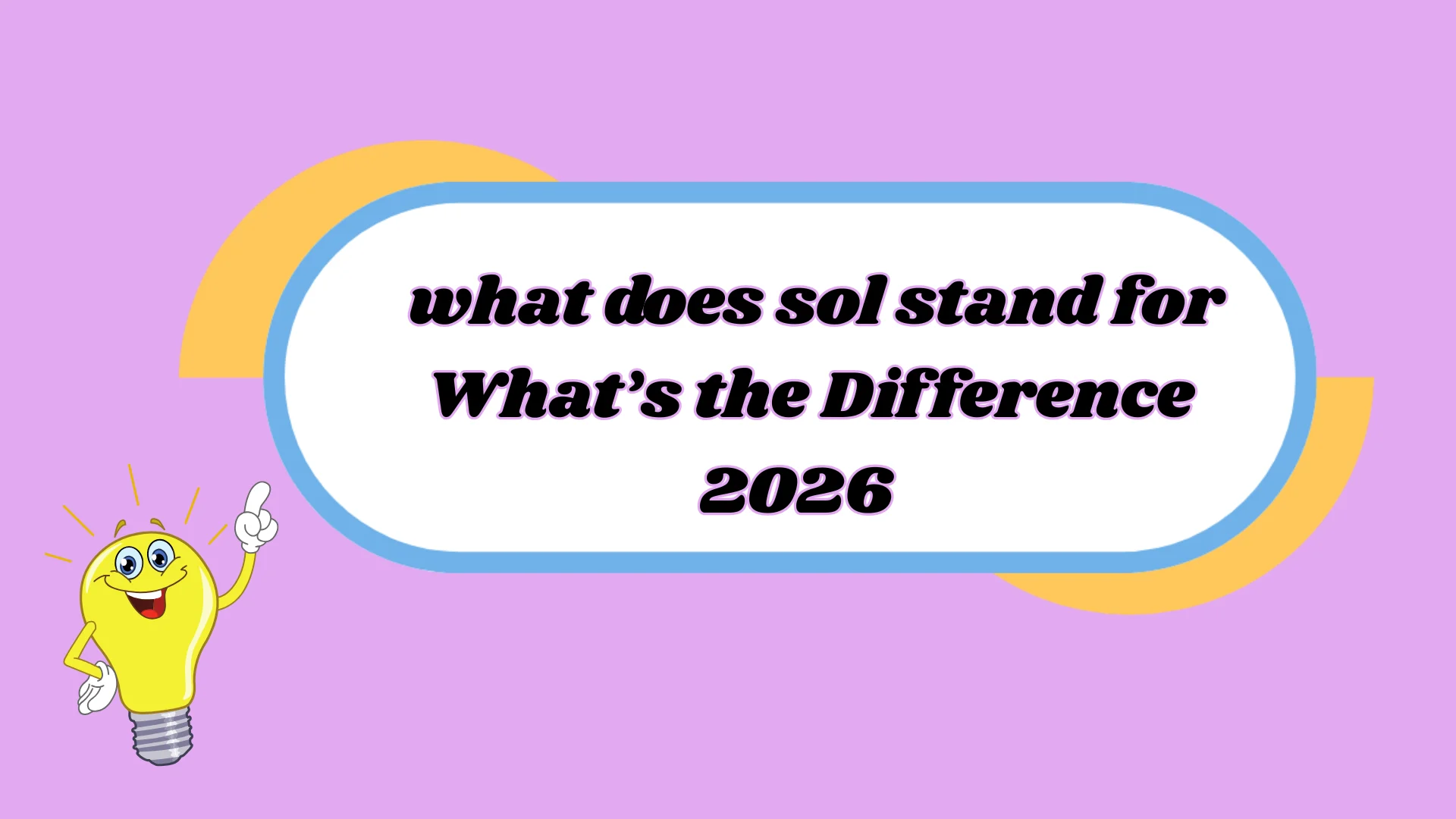 what does sol stand for