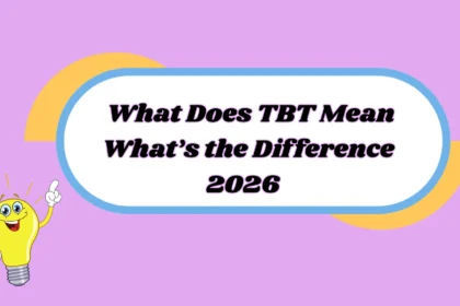 What Does TBT Mean