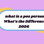 what is a pos person