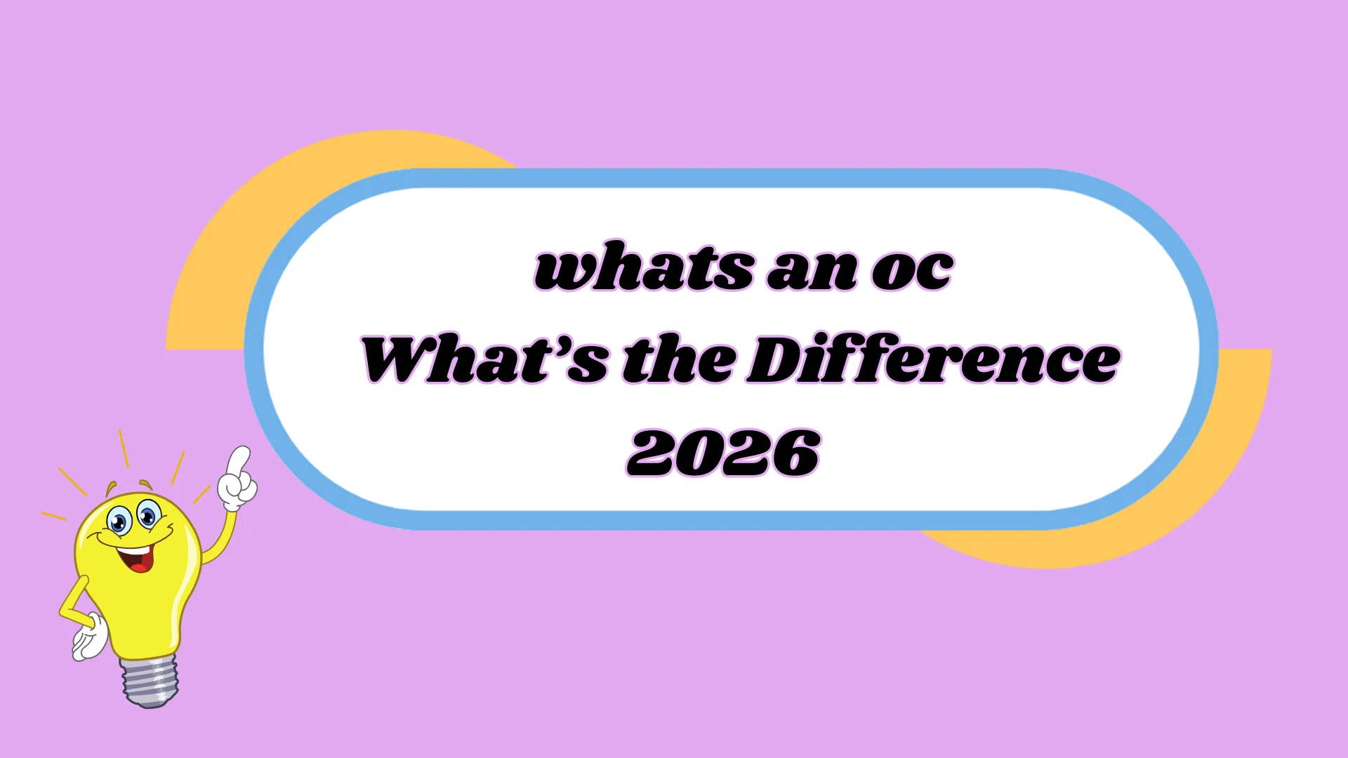whats an oc