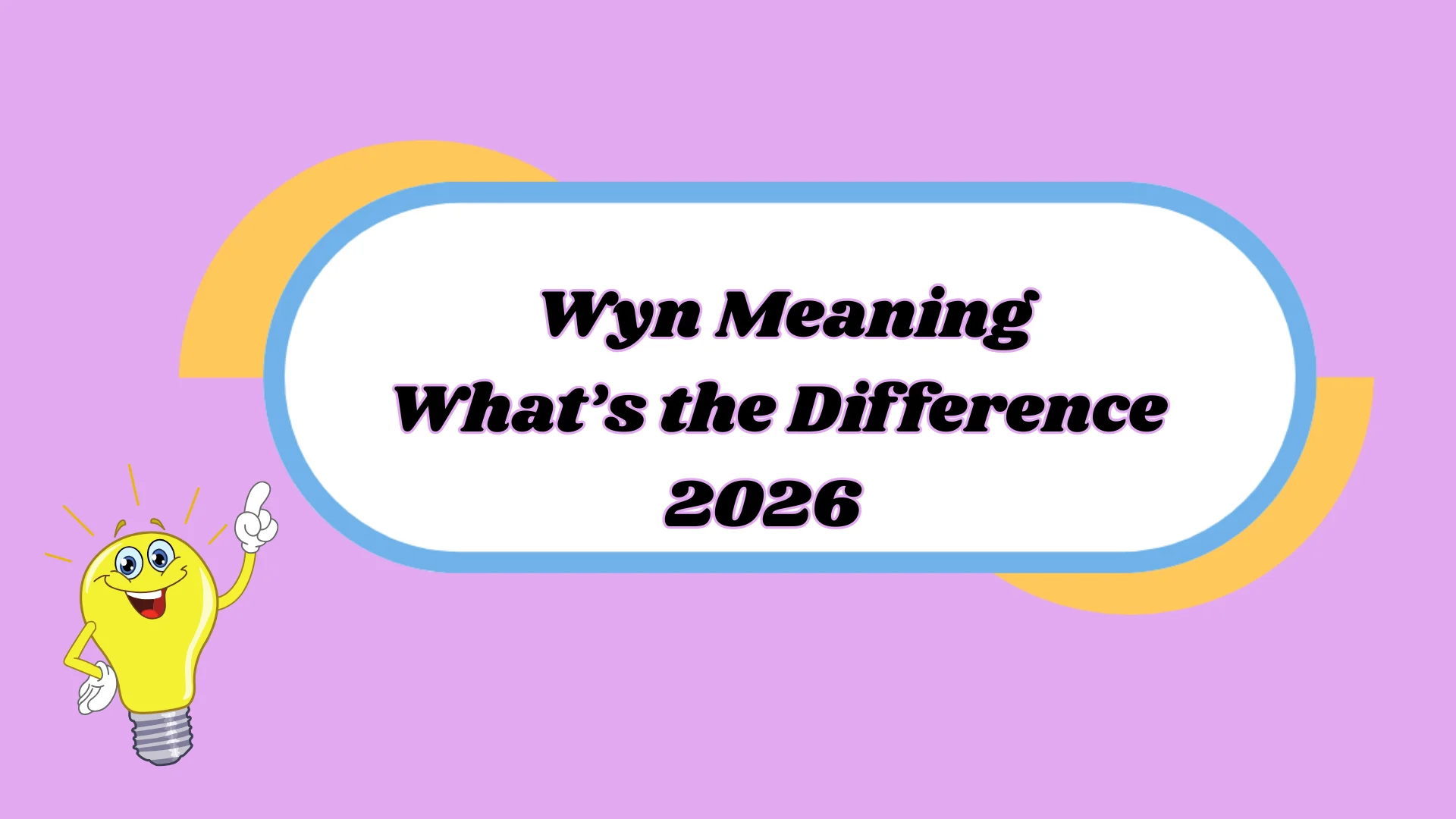 Wyn Meaning