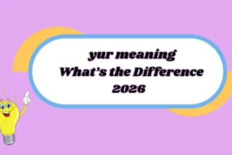 yur meaning