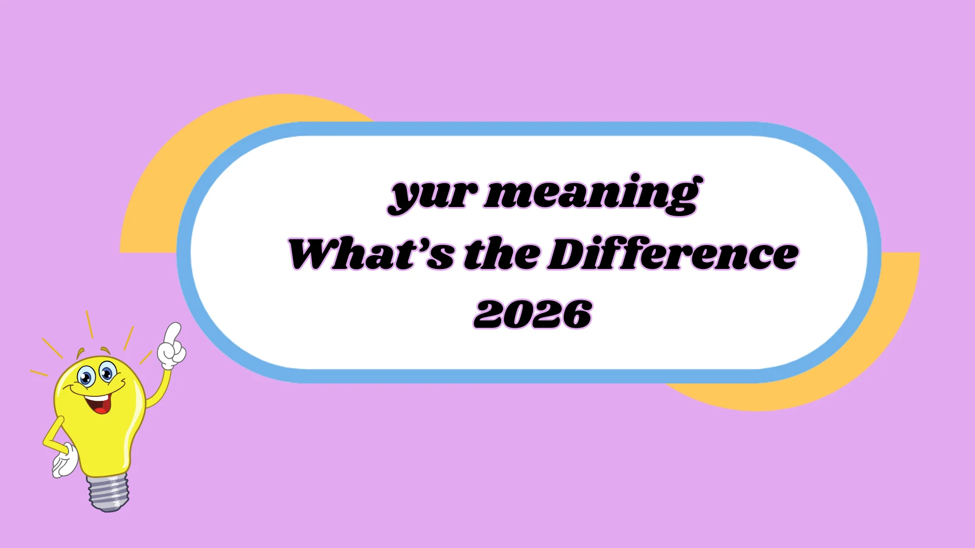 yur meaning
